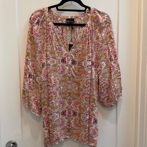 JONES OF NY - 3/4 sleeved rayon blouse.  NWT. 2X.